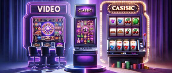 Vaizdo įrašai prieš klasikinius internetinio kazino lošimo automatus: kuris iš jų yra geresnis?